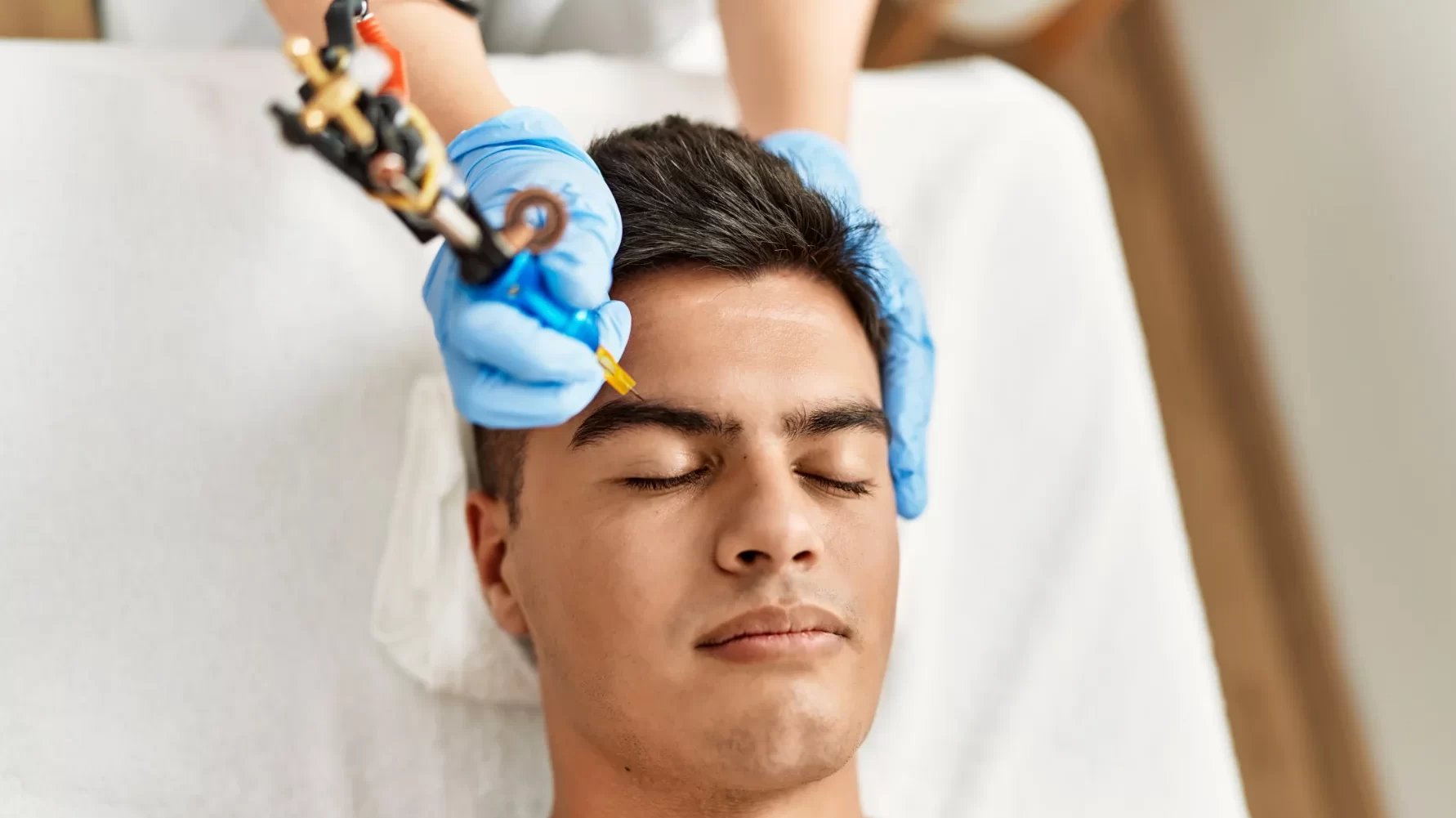 Eyebrow Tattoo for Men in Manchester